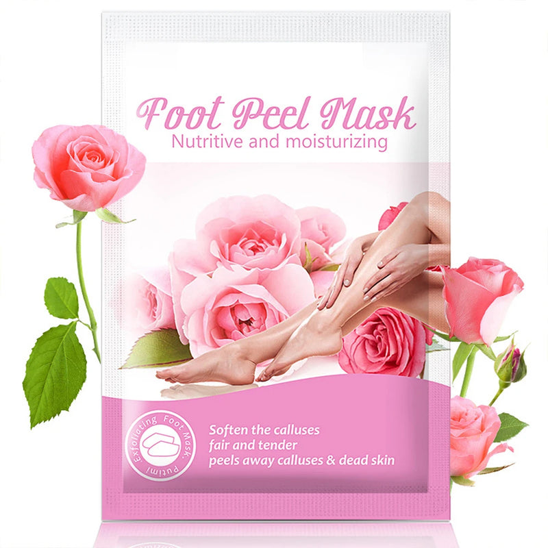 Exfoliating Foot Mask, Foot SPA Pedicure, Smooth, Dead Skin Remover, Moisturizing & Lightening Foot Mask, Unisex