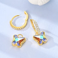 Sterling Silver Charm Earrings, 20 Styles