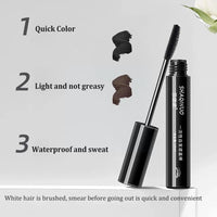 Instant Gray Root Coverage for Women and Men in Black and Brown - Easy Washout-Hair color-SWEET T 52