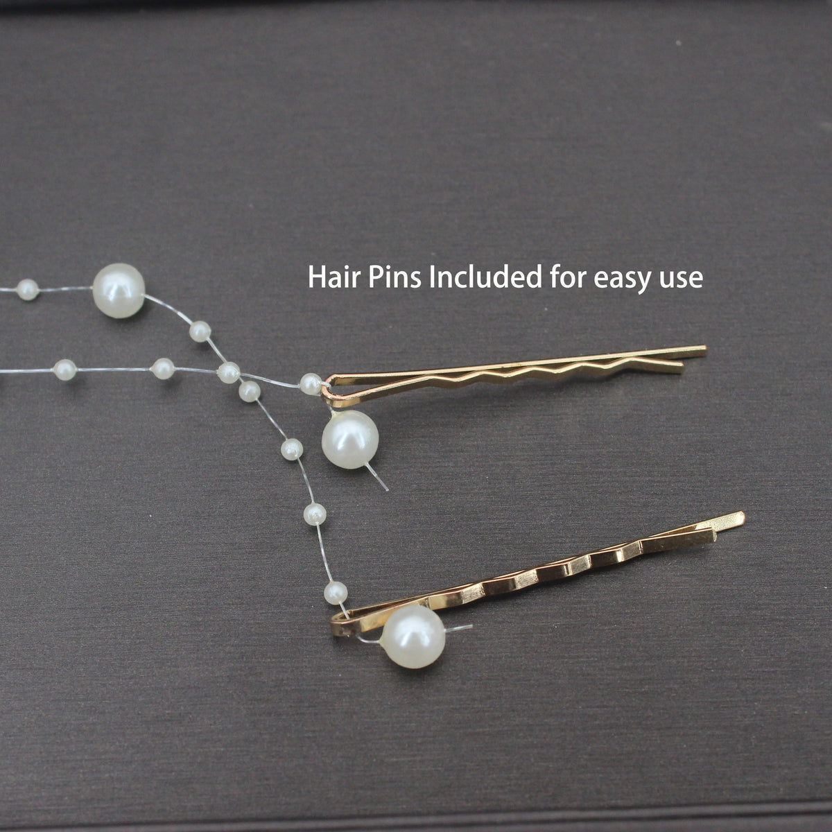Elegant Bridal Hair Vine Beads, Handmade Women's Headbands for Banquets/Parties, Hair Ornaments