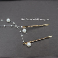 Elegant Bridal Hair Vine Beads, Handmade Women's Headbands for Banquets/Parties, Hair Ornaments