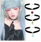 Velvet Fashion Choker Necklace for Women & Girls - Vintage Lace Necklace with Pendants-necklace-SWEET T 52