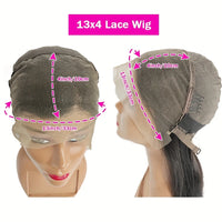 4/27 Highlight Ombre Bob Wig - 13x4 Lace Front Human Hair, Pre-Plucked