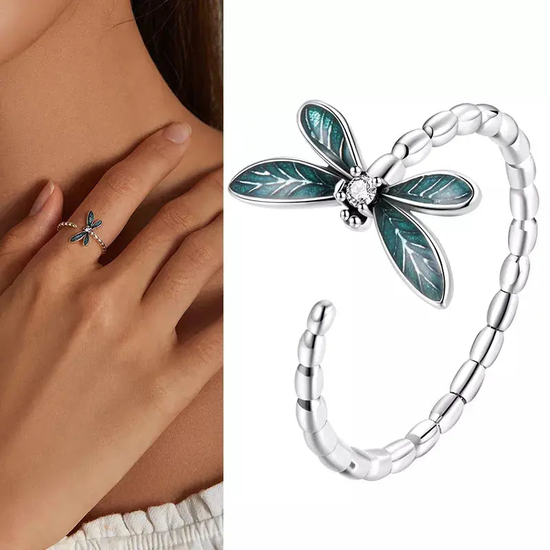 925 Sterling Silver Open Adjustable Rings for Women & Girls. Wedding, Engagement, Anniversary or Gift Rings-ring-SWEET T 52