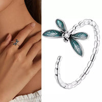 925 Sterling Silver Open Adjustable Rings for Women & Girls. Wedding, Engagement, Anniversary or Gift Rings-ring-SWEET T 52