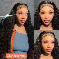 360 HD Full Lace Curly Wigs - Human Hair - Preplucked 13x6/13x4 Lace Frontal Wigs, Glueless Human Hair, Ready To Wear