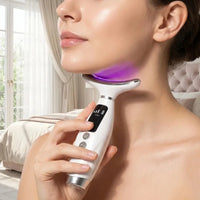 LED Face and Neck Massager, 7 Modes