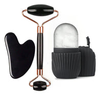 Ice Roller and Gua Sha Facial Tool Set