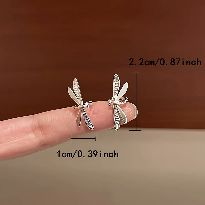 Dragonfly Ear Cuff, No Piercing Required