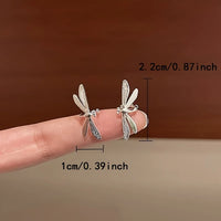 Dragonfly Ear Cuff, No Piercing Required