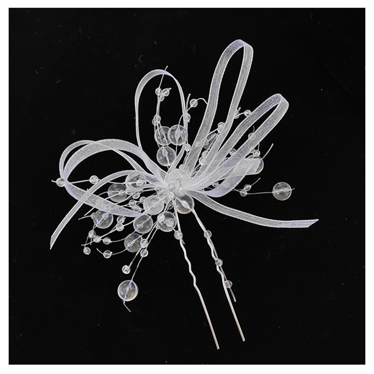 Fashion Crystal Wedding Hairpin Hair Accessories, U-shaped Hairpins, Bridal Hair Jewelry, Rhinestone Women's Hair Clips & Headpieces