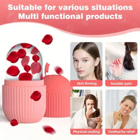 Reusable Silicone Ice Roller for Face