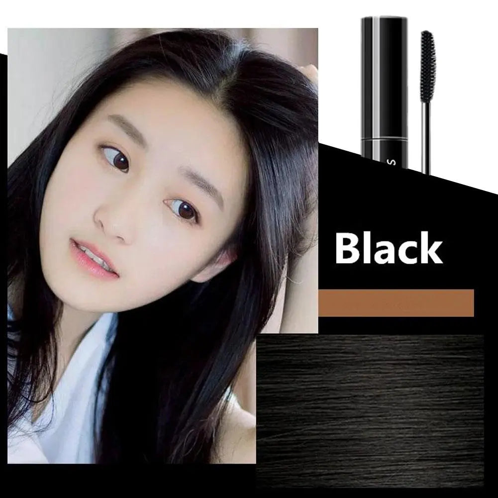 Instant Gray Root Coverage for Women and Men in Black and Brown - Easy Washout-Hair color-SWEET T 52