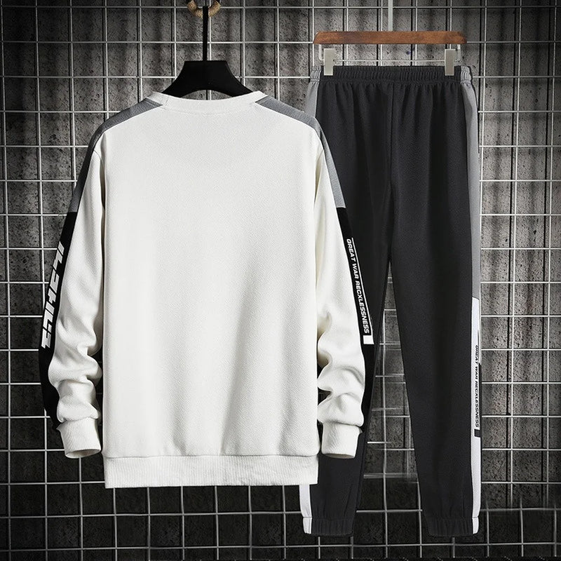 Men's Spring and Autumn Clothes - 2 Piece Set. Men's Sweatsuit/Tracksuit/Outwear. Harajuku Jogging Suit.