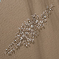 Bridal Hair Comb Fashion, Crystal Zirconia Wedding/Bride Side Clip Hair Comb. Luxury Hair Jewelry for Women