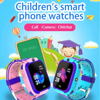 Hot Q12 Smart Watch with Sim Card. SOS, Phone Watch - Children's Smart Watch Photo/Waterproof Kids Gift for IOS Android.