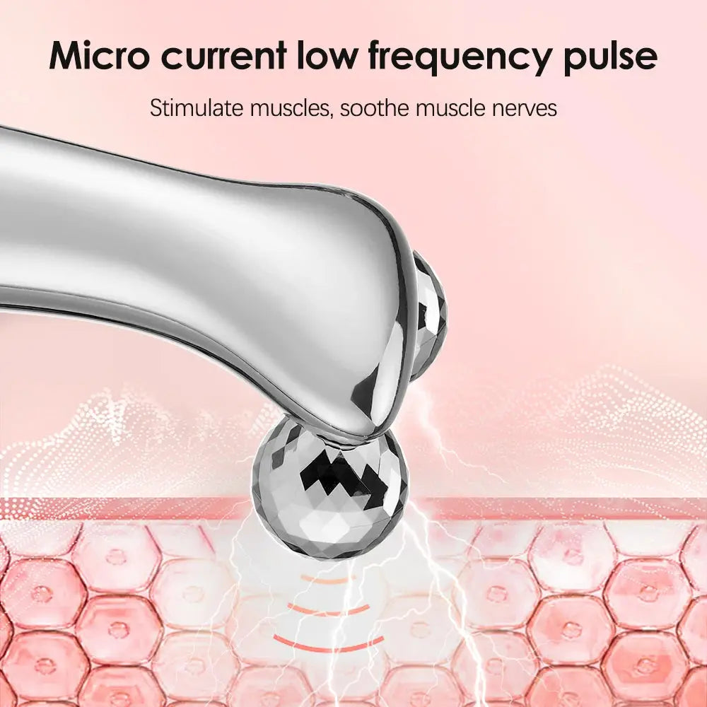 Electric Facial Micro-current Beauty Device, Face Lift Roller/Massager/Skin Tightening - SWEET T 52