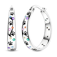 Sterling Silver Charm Earrings, 20 Styles