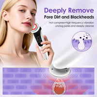 7 in 1 Facial Massager Vibration Hot Compress Skin Care Tool Skin Rejuvenation EMS Facial Firming Massager Face Eye Care Sweet T 52