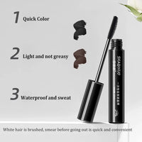 Instant Gray Root Coverage for Women and Men in Black and Brown - Easy Washout-Hair color-SWEET T 52