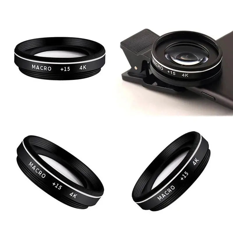 37MM 15X Macro Lens 4K HD Professional Photography Phone Camera Lens - 30X Macro Lens for Smartphone-lens-SWEET T 52