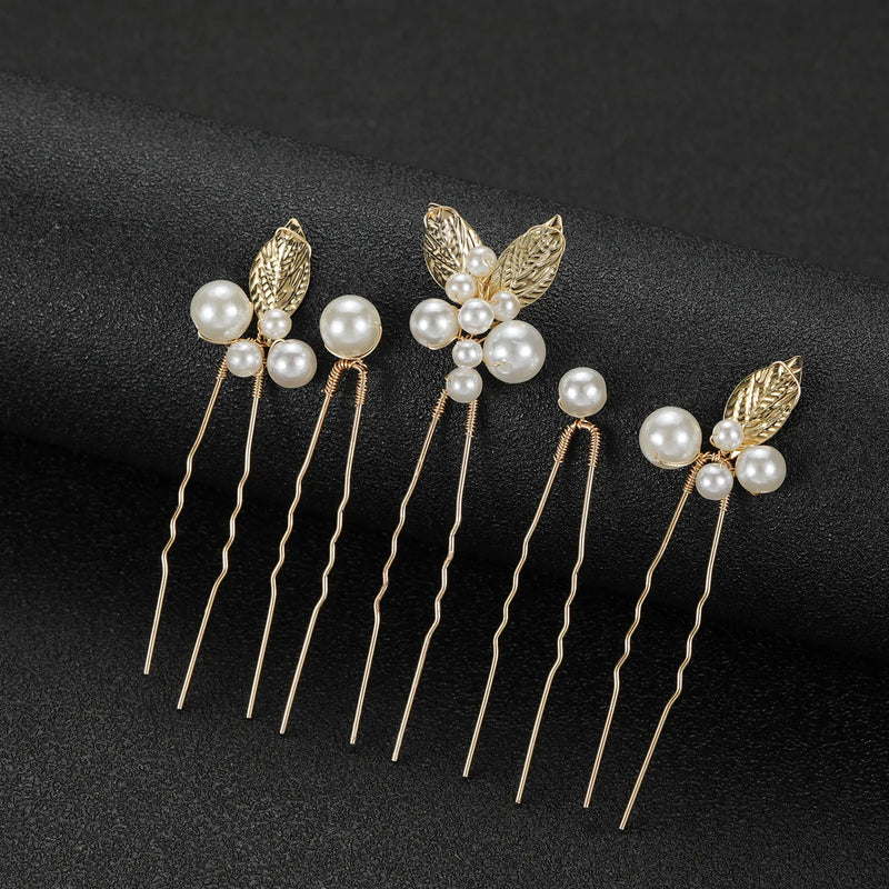 Elegant Hair Pins or Combs for Special Occasions, Weddings and Festivals for Women & Girls