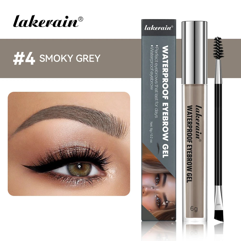 Waterproof Eyebrow Gel — Long-Lasting, Highly Pigmented, Ships from USA