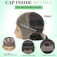 Cornrow Synthetic Braided Wigs 13*6 Lace Front Wig  Knotless Box Braided Wig Partition Design with Curly Hair for African Women Sweet T 52