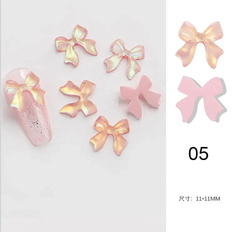 1 Bag Random Luxury Nail Art Dangle Jewelry, Mixed Style Nail Charms, Rhinestones 3D, 50 Pieces - SWEET T 52