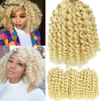 Ombre Jumpy Wand Curl Crochet Hair T 27 30 350 613 Purple Grey 14 Colors 20 Roots Jamaican Twist Synthetic Braid Hair For Women Sweet T 52