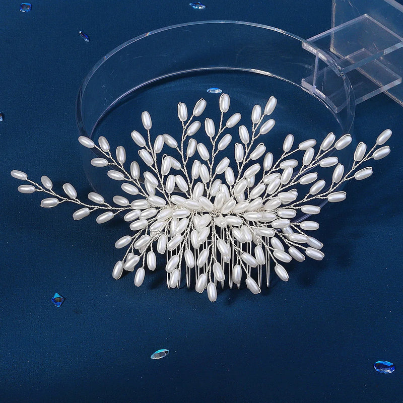 Elegant Hair Pins or Combs for Special Occasions, Weddings and Festivals for Women & Girls-hair accessories-SWEET T 52