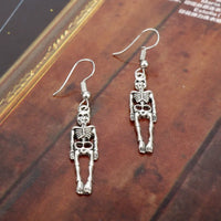 Skeleton Drop Earrings, Halloween