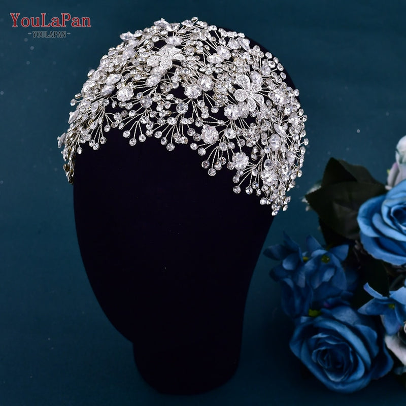 Bridal/Pageant Tiara - Crystal Crown Hair Accessories, Luxury Headdress Alloy for Women & Girls