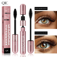 QIC new rose gold double-effect mascara, dense and slender two-in-one waterproof and non-smudging curled mascara. Sweet T 52