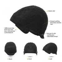 Layered Short Pixie Cut Wig  Remy Brazilian Human Hair Full Machine-Made Wig for Women, Sweet T 52