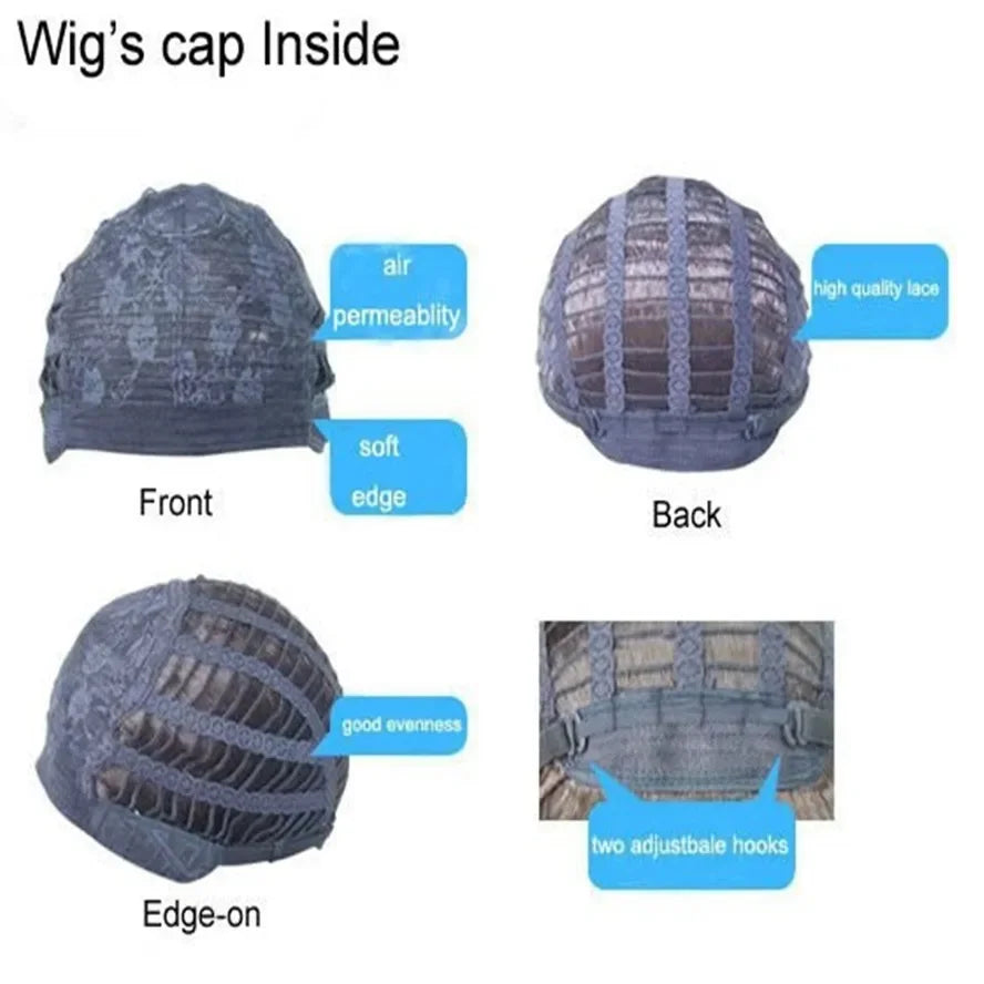 Short Afro Spiral Curly Wig for Women - 50% Human Hair and 50% Synthetic Full Wig Hair