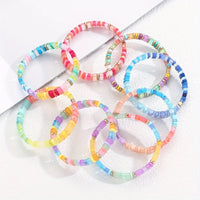 Acrylic Bead Stretch Bracelet