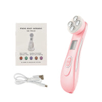 5-IN-1 RF Radio Frequency EMS Electroporation LED Photon Beauty Device. Skin Lifting, Tightening, Anti-Wrinkle Skin Care, Face Massager