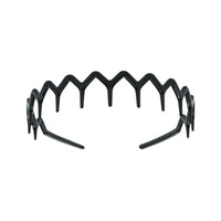 Wave Toothed Non-Slip Headbands, 2 Pack