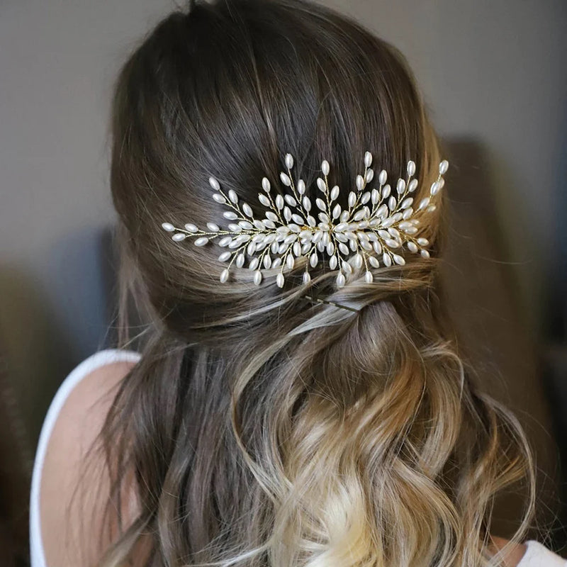 Elegant Hair Pins or Combs for Special Occasions, Weddings and Festivals for Women & Girls