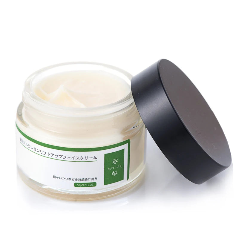 Six peptides Japanese Cream - Anti-Wrinkle Moisturizing, Anti-Early Aging for Sensitive Skin Face And Neck, Unisex