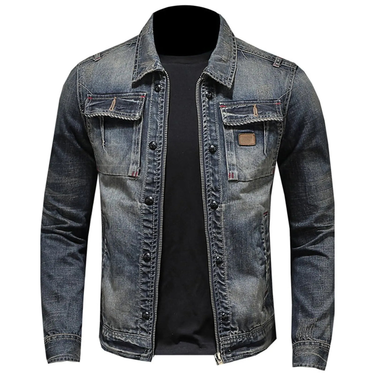 Men's Padded Denim Jacket