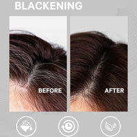 Instant Gray Root Coverage for Women and Men in Black and Brown - Easy Washout-Hair color-SWEET T 52