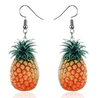 New Fashion Strawberry Cake Earrings for Women. Resin Handmade Cute Watermelon/Lemon Drop Earrings.