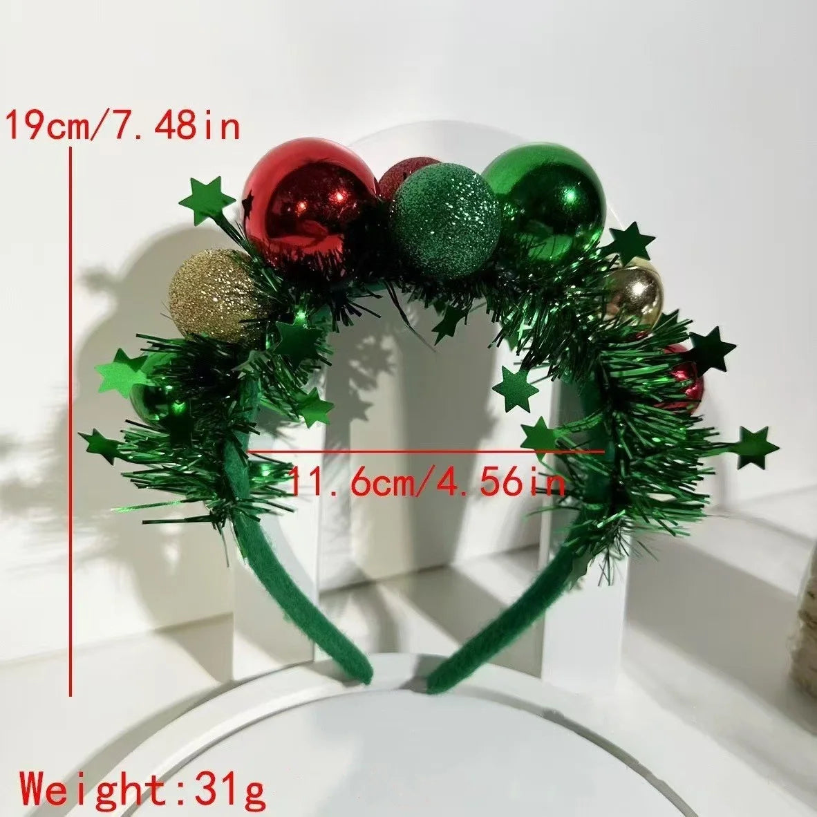 1PC Fashion Christmas Headbands for Women, Cosplay/Cartoon Hairbands, Christmas Party Headbands, Hair Accessories