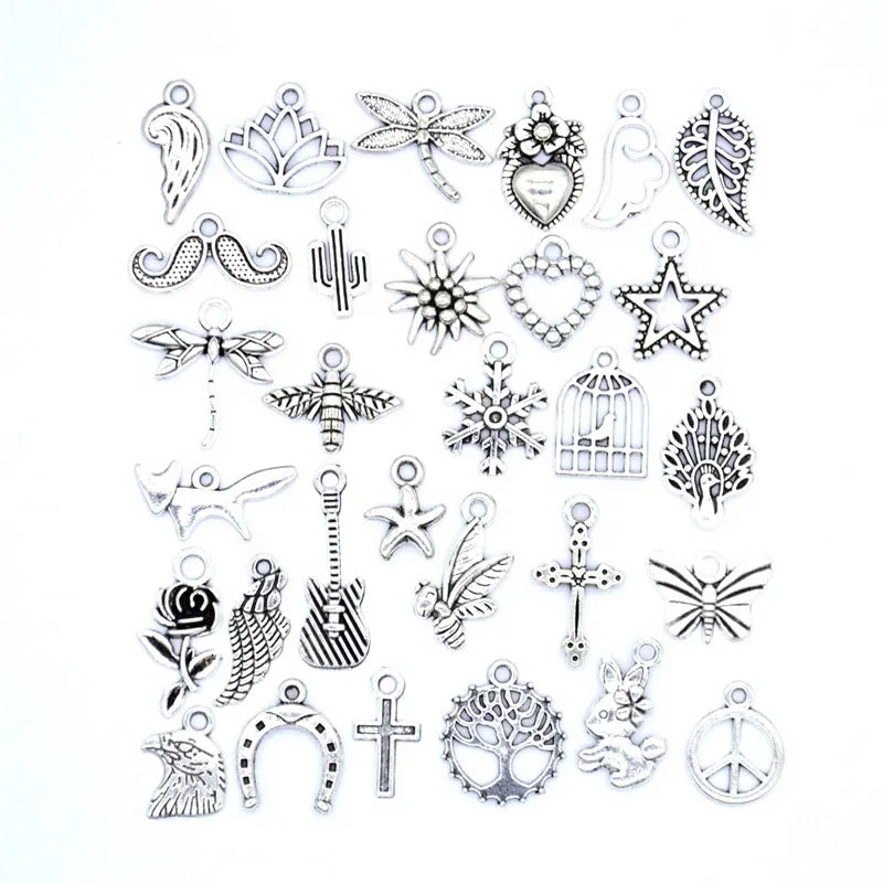 30 Pcs Hair Clips/Rings, Mixed Styles, for Hair Braids, Dreadlocks and Twists. Unisex-hair accessories-SWEET T 52