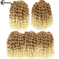 Ombre Jumpy Wand Curl Crochet Hair T 27 30 350 613 Purple Grey 14 Colors 20 Roots Jamaican Twist Synthetic Braid Hair For Women Sweet T 52