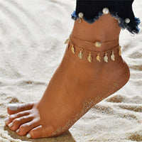 Fine Pretty Anklet Ankle Bracelet - Cheville Barefoot Sandals Foot Jewelry, Leg Chain On Foot Pulsera Tobillo for Women