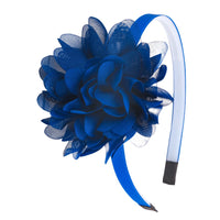 1PC Chiffon Flower Headbands for Kids/Girls. Plastic Teeth Hairbands, Floral Headbands for Children, Girls Fashion Hair Aceessories