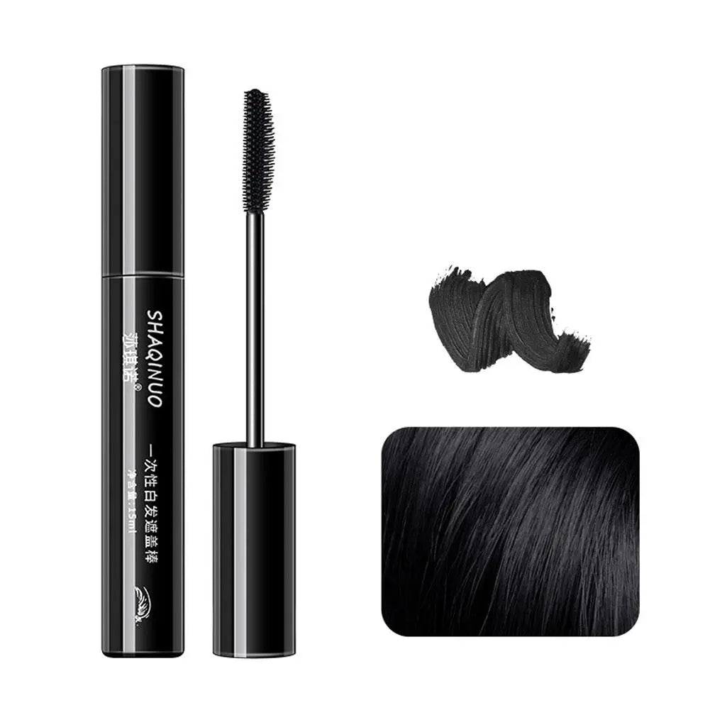 Instant Gray Root Coverage for Women and Men in Black and Brown - Easy Washout-Hair color-SWEET T 52